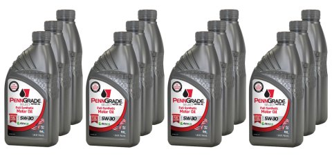 Motor Oil - Select - 5W30 - Synthetic - 1 qt Bottle - Set of 12