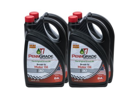 Motor Oil - Break-In - High Zinc - 30W - Conventional - 5 qt Jug - Set of 4