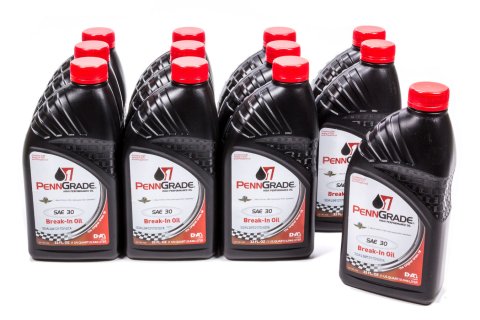Motor Oil - Break-In - High Zinc - 30W - Conventional - 1 qt Bottle - Set of 12