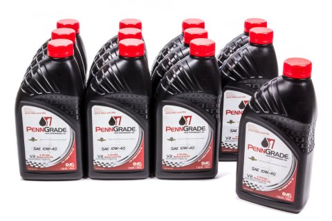 Motor Oil - Motorcycle - 10W40 - Conventional - 1 qt Bottle - Set of 12