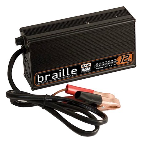 Battery Charger - AGM - 12V - 10 amps - Indicator Lights - Quick Connect Harness - Each