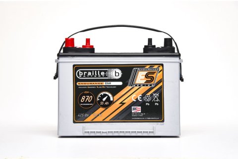 Battery - Endurance Marine - AGM - 12V - 2132 Pulse Cranking Amps - Top Terminals - 10.1 in L x 7.75 in H x 6.3 in W - Each