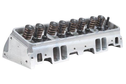 Cylinder Head - IK 180 - Assembled - 2.020 / 1.600 in Valves - 180 cc Intake - 64 cc Chamber - 1.250 in Springs - Straight Plug - Aluminum - Small Blo