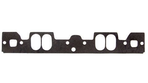 Intake Manifold Gasket - 0.06 in Thick - 1.361 x 2.225 in Oval Port - Rubber Coated Composite - Brodix Head Hunter Heads - Small Block Chevy - Each