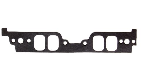 Intake Manifold Gasket - 0.12 in Thick - 1.842 x 2.563 in Rectangular Port - Rubber Coated Composite - Brodix SR 20 Heads - Big Block Chevy - Each