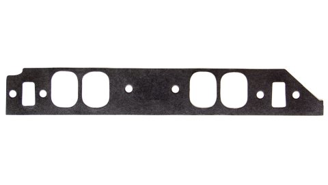 Intake Manifold Gasket - 0.06 in Thick - 1.898 x 2.535 in Oval Port - Rubber Coated Composite - Brodix BB-3 Xtra O 365 cc Heads - Big Block Chevy - Each
