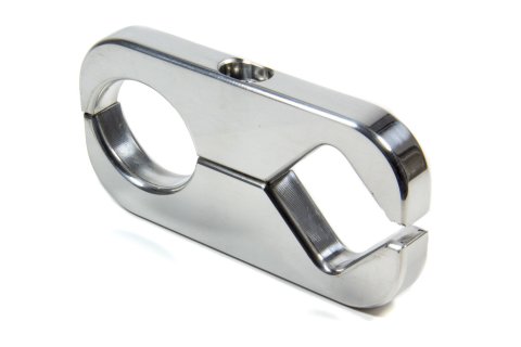 CO2 Bottle Bracket - 1-1/2 to 1-3/4 in Bar Mount - 2 in Diameter Bottle - Aluminum - Polished - Each