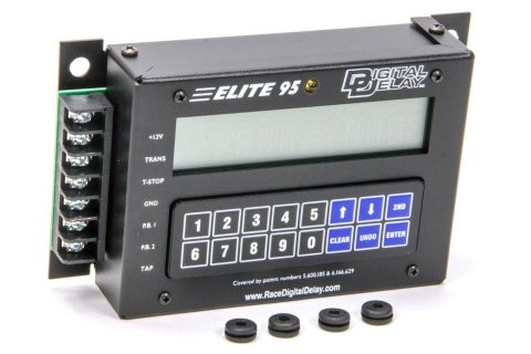 Delay Box - Elite 95 - Digital - Red Illuminated - Crossover Delay - Steel - Black Powder Coat - Each