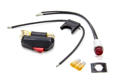 Push Button Switch - Momentary - 5 amps - 12V - Cord - Kit