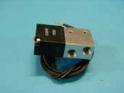 CO2 Shifter Solenoid - 12V - 1/8 in NPT - Inlet / Outlet / Exhaust - Aluminum - Black / Clear Anodized - Each