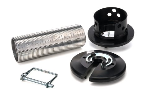 Coil-Over Kit - 5 in OD Spring - 2 in Shock - 5 in Sleeve - Aluminum - Clear / Black Anodized - BSB / Bilstein Shocks - Kit