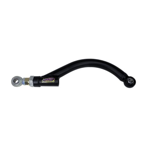 Panhard Bar - J-Style - Adjustable - 18.75 to 21.5 in Long - Spherical Rod Ends - Steel - Black Powder Coat - Universal - Each