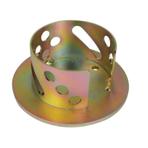 Spring Cup - Upper - Steel - Cadmium - 5 in OD Springs - BSB Outlaw Coil-Over Eliminators - Each