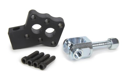 Shock Clevis - 0.5 in Hole Diameter - 0.875 in ID - 1.375 in Width - 4 in Length - 0.25 in Thick - Mount Included - Steel - Zinc Oxide - Universal - Each
