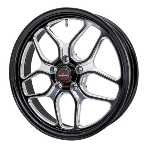 Wheel - Win Lite - 18 x 5 in - 2.125 in Backspace - 5 x 115 mm Bolt Pattern - Aluminum - Black / Machined - Each