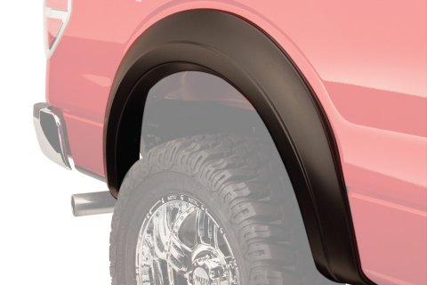 Fender Flare - Extend-A-Fender - Rear - 2.25 in Wide - Plastic - Black - Ford Fullsize Van 1992-2014 - Pair