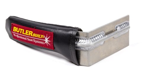 Head Support - Driver Side - 2 in - Black Cloth Cover Included - Aluminum - Natural - Butler Built Seats - Each