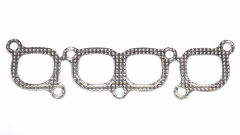 Exhaust Header / Manifold Gasket - Brodix D Port - Aluminum - Small Block Chevy - Each