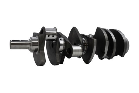 Crankshaft - Compstar - 4.000 in Stroke - Internal Balance - Forged Steel - 2-Piece Seal - GM LS-Series - Each