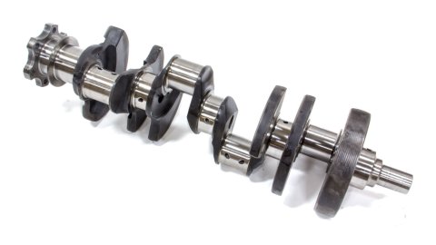Crankshaft - Compstar Comet - 3.500 in Stroke - Internal Balance - Forged Steel - 2-Piece Seal - Small Block Chevy - Each