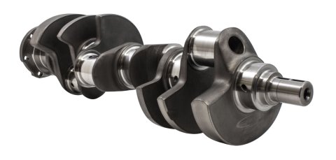 Crankshaft - Compstar - 3.875 in Stroke - Internal Balance - Forged Steel - 2-Piece Seal - Small Block Chevy - Each