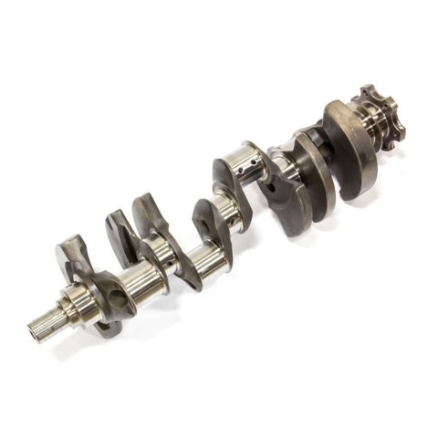 Crankshaft - Compstar - 4.000 in Stroke - Internal Balance - Forged Steel - 2-Piece Seal - Small Block Chevy - Each