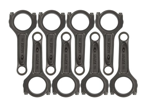 Connecting Rod - Ultra Enforcer - I Beam - 6.125 in Long - Bushed - 7/16 in Cap Screws - ARPL19 - Forged - Steel - GM LS-Series - Set of 8