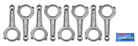 Connecting Rod - Ultra XD Enforcer - I Beam - 6.700 in Long - Bushed - 7/16 in Cap Screws - ARPL19 Bolt - Forged - Steel - Big Block Chevy - Set of 8