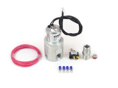 Shut Off Valve - Oil Accumulator - 12V Remote Control - Toggle Switch - 1/2 in NPT Female Ports - Kit