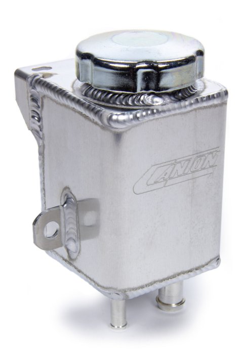 Power Steering Reservoir - Bolt-On - Aluminum - Natural - Ford Mustang 1999-2004 - Each