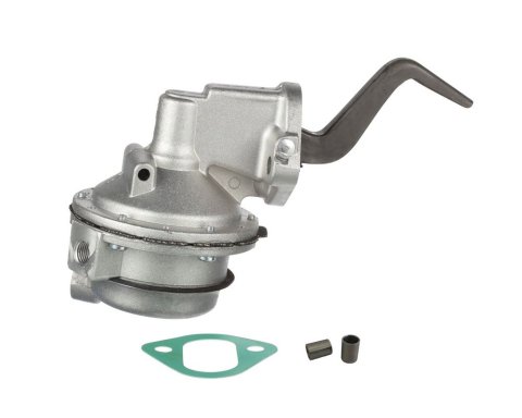 Fuel Pump - Mechanical - 120 gph - 5.5-6.5 psi - 1/4 in NPSF Inlet / Outlet - Aluminum - Natural - Gas - Pontiac V8 - Each