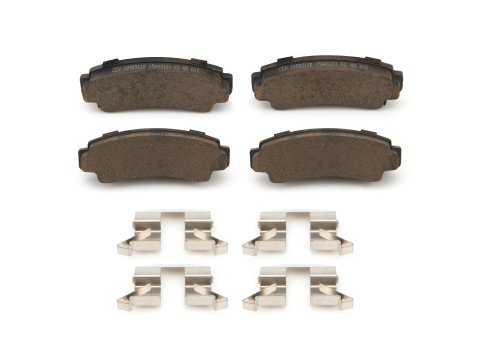Brake Pads - Posi-Quiet - Ceramic - Nissan NX 1991-93 / Sentra 1991-94 / Tsuru 1993-2006 - Set of 4