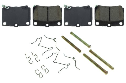 Brake Pads - Posi-Quiet - Ceramic - Mitsubishi Montero 1997-2004 - Kit