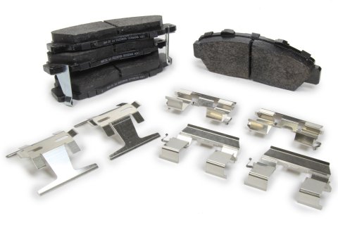 Brake Pads - Posi-Quiet Premium - Ceramic Compound - Medium Friction - Medium / High Temperature - Acura / Honda / Isuzu 1991-2005 - Set of 4