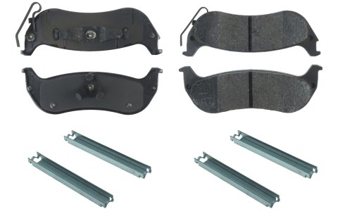 Brake Pads - Posi-Quiet - Semi-Metallic - Chrysler Pacifica 2004-08 - Kit