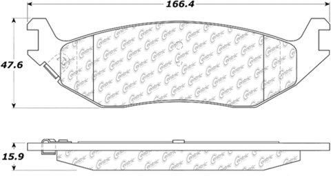 Brake Pads - Heavy-Duty - Semi-Metallic - Hardware Included - Dodge Ram Fullsize Truck 2002-16 - Pair