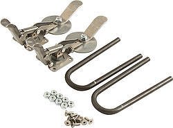Upper Window Latches - Bracket / Hardware / Latches - Steel - Natural - Kit