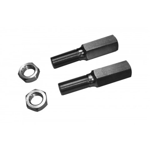 Linkage Adjuster - 3/4-16 in Left Hand Male Thread - 3/4-16 in Right Hand Female Thread - Steel - Chassis Engineering Ladder Bars - Pair