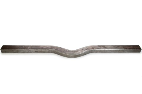 Ladder Bar Crossmember - Weld-On - 2 x 3 x 0.120 in Tubing - 60 in Wide - Steel - Natural - Each