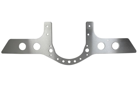 Motor Plate - Front - 36 x 12 x 0.25 in Thick - Aluminum - Natural - Big Block Chevy - Each