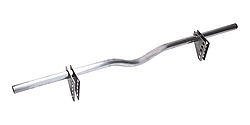 Ladder Bar Crossmember - Weld-On - 1.75 x 0.134 in Tubing - 45 in Wide - Steel - Natural - Kit