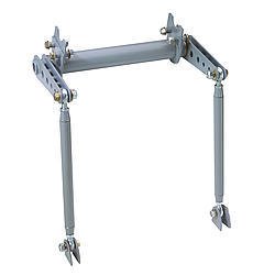 Sway Bar - Top Gun - 24 in Mount Width - 1.25 in Diameter - Arms / Brackets / Hardware / Link / Rod Ends - Chromoly - Natural - Universal - Kit