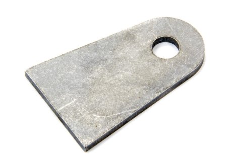 Chassis Tab - Flat - 1/2 in Mounting Hole - 3/16 in Thick - Steel - Natural - Each