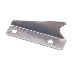 Rack and Pinion Mount - Driver Side - Weld-On - 1/8 in Thick - 7/16 in Holes - Steel - Natural - 1-5/8 in Tube - Each