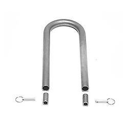 Drive Shaft Loop - U-Bend - Weld-On - 4 in - Quick Pin removable - Steel - Natural - Universal - Kit
