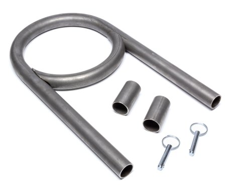 Drive Shaft Loop - 360 Degree - Weld-On - 6 in Wide - 4 in Drive Shaft - Pins / Sleeves - Chromoly - Natural - Universal - Kit