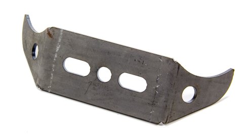 Transmission Bracket - Weld-On - 1-5/8 in Tube - 7/16 in Slots - 1/8 in Thick - Steel - Natural - Chassis Engineering Transmission Mount - Each