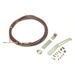 Drag Parachute Release Cable - 12 ft Long - Bracket / Hardware / Handle Included - Kit