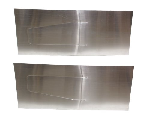 Floor Pan - 24 x 60 in Long - 0.040 in Thick - Aluminum - Natural - Pair