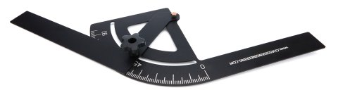 Roll Bar Angle Finder - Aluminum - Black Paint - Each